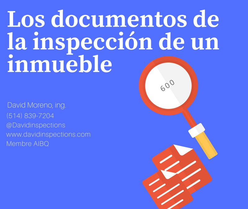 Los documentos importantes en una inspección